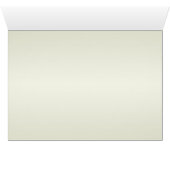 赤とアイボリーのフローラテーブル番号カード (内部横(下))