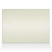 赤とアイボリーのフローラテーブル番号カード (内部横(上))