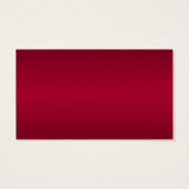 赤とアイボリーフローラ結婚式の引き出物ラベル (裏面)