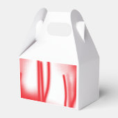 赤とオレンジのはっきりした車を使ったグラフィックデザイン フェイバーボックス (正面サイド)