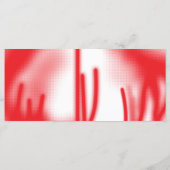 赤とオレンジのはっきりした車を使ったグラフィックデザイン メニュー (裏面)