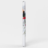 赤とオレンジのエレガントフローラ Case-Mate iPhoneケース (裏面/右)