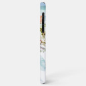 赤とオレンジのエレガントフローラ Case-Mate iPhoneケース (裏面/左)