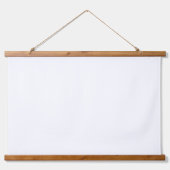 赤とオレンジのメッシュのテクスチャが表示され、クレアティ 吊り下げ型タペストリー (正面)