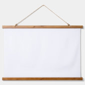 赤とオレンジのメッシュのテクスチャが表示され、クレアティ 吊り下げ型タペストリー (正面2)