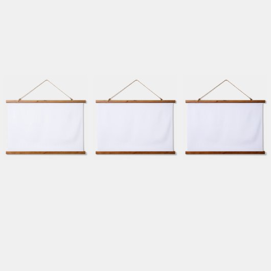 赤とオレンジのメッシュ型枠と重なり合うパターンw 吊り下げ型タペストリー (トリプル)