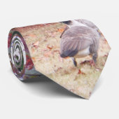 赤とオレンジの紅葉 ネクタイ (ロール)