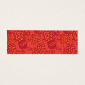 赤とオレンジ鮮やかと花はっきりした柄ラベル (裏面)