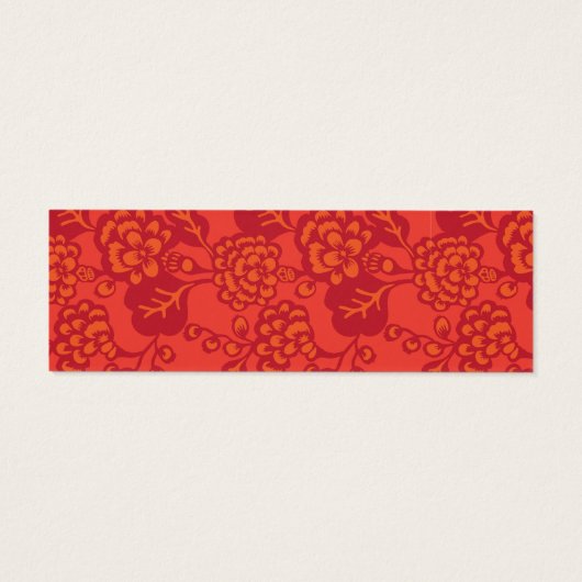 赤とオレンジ鮮やかと花はっきりした柄ラベル (裏面)