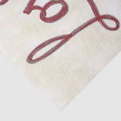 赤とギンガムラブハートブーケの切り離し 薄葉紙 (詳細)