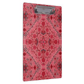 赤とスイカのピンクのフローラタイル クリップボード (右)