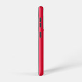 赤とストライプピンクのバレンタイン SAMSUNG GALAXYケース (右側面)