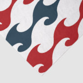 赤とネイビー航海のシリーズデザイン14 薄葉紙 (詳細)