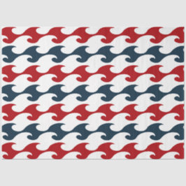 赤とネイビー航海のシリーズデザイン14 薄葉紙