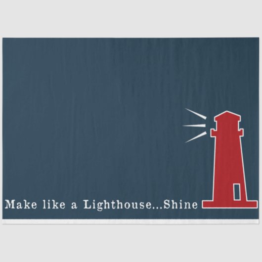 赤とネイビー航海のシリーズデザイン4 薄葉紙 (正面)