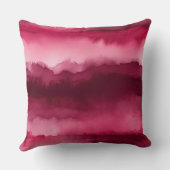 赤とバラ抽象芸術 クッション (裏面)