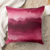 赤とバラ抽象芸術 クッション (ブランケット)