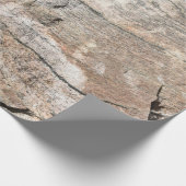 赤とピンクのひび割れ層堆積物 ラッピングペーパー (角)