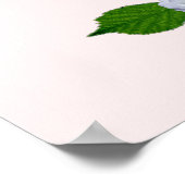 赤とピンクのバラ結婚ズ ポスター (角)