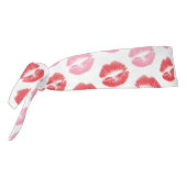 赤とピンクの唇、唇のパターン、口紅、キス タイヘッドバンド (回転270)