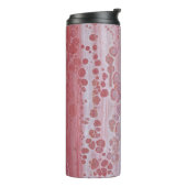 赤とピンクの斑点 タンブラー (回転左)