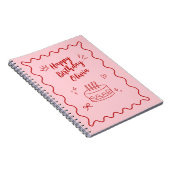 赤とピンクの誕生日 ノートブック (右側)