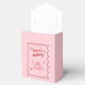 赤とピンクの誕生日 フェイバーボックス (オープン)