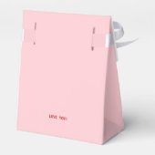 赤とピンクの誕生日 フェイバーボックス (裏面サイド)