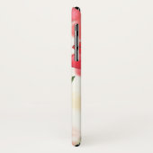 赤とピンクの軟水カラーバラ Case-Mate iPhoneケース (裏面/左)