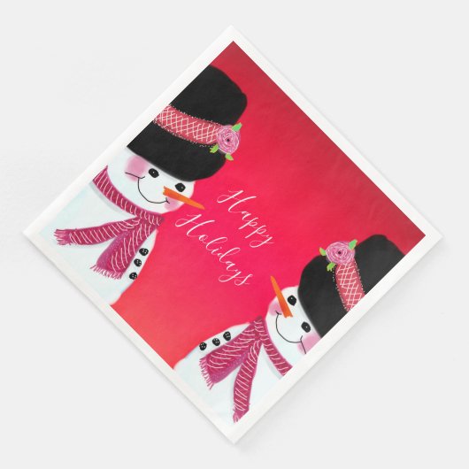 赤とピンク雪だるま (コーナー)