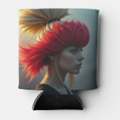 赤とブロンド 缶クーラー (正面)