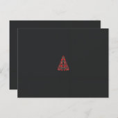 赤とベージュのスカーフに女性の絵が ポストカード (正面/裏面)