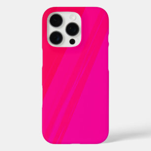赤とホットピンクの明るいパターンデザイン iPhone 16 PROケース