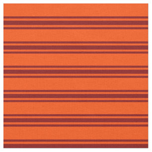 赤とマルーンのパタストライプのーン ファブリック