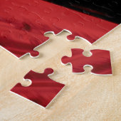 赤とモダン黒のカッコいいモーションコンセプト ジグソーパズル (側面)