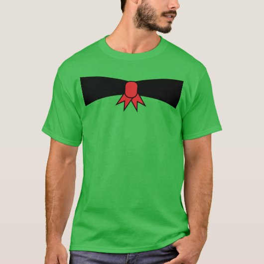 赤と卒業証書の家族 Tシャツ (正面)