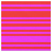 赤と明るい赤紫色色のストライプ ファブリック (クローズアップ)