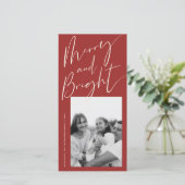 赤と明メリーるいトレンディーのScript One Photo シーズンカード (スタンド正面)