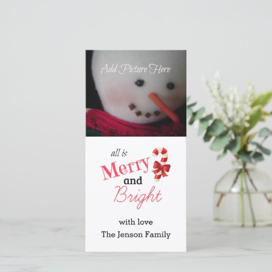 赤と明メリーるいフォトカード シーズンカード (スタンド正面)