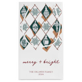 赤と明メリーるい北欧クリスマス スモールペーパーバッグ (裏面)