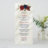 赤と海軍の花の美し結婚いメニュー メニュー (スタンド正面)