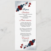 赤と海軍の花は美結婚しい メニュー (正面)