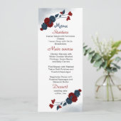 赤と海軍の花は美結婚しい メニュー (スタンド正面)