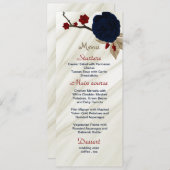 赤と海軍の花は美結婚しい メニュー (正面/裏面)