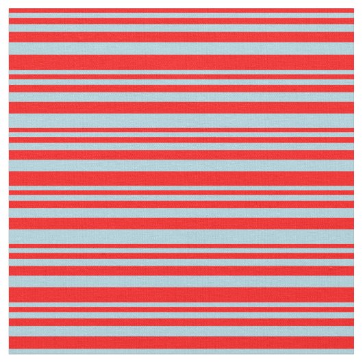 赤と淡青のパターン ファブリック (クローズアップ)