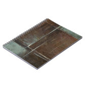 赤と灰色のレンガの壁 ノートブック (左側)