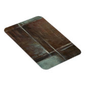 赤と灰色のレンガの壁 マグネット (右側)