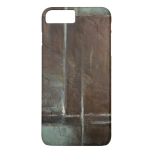 赤と灰色のレンガの壁 iPhone 8 PLUS/7 PLUSケース
