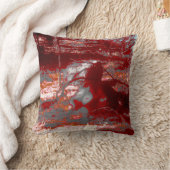 赤と灰色の岩の他の世俗的 クッション (ブランケット)