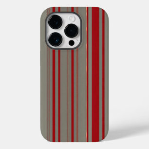 赤と灰色の線 Case-Mate iPhone 14 PROケース